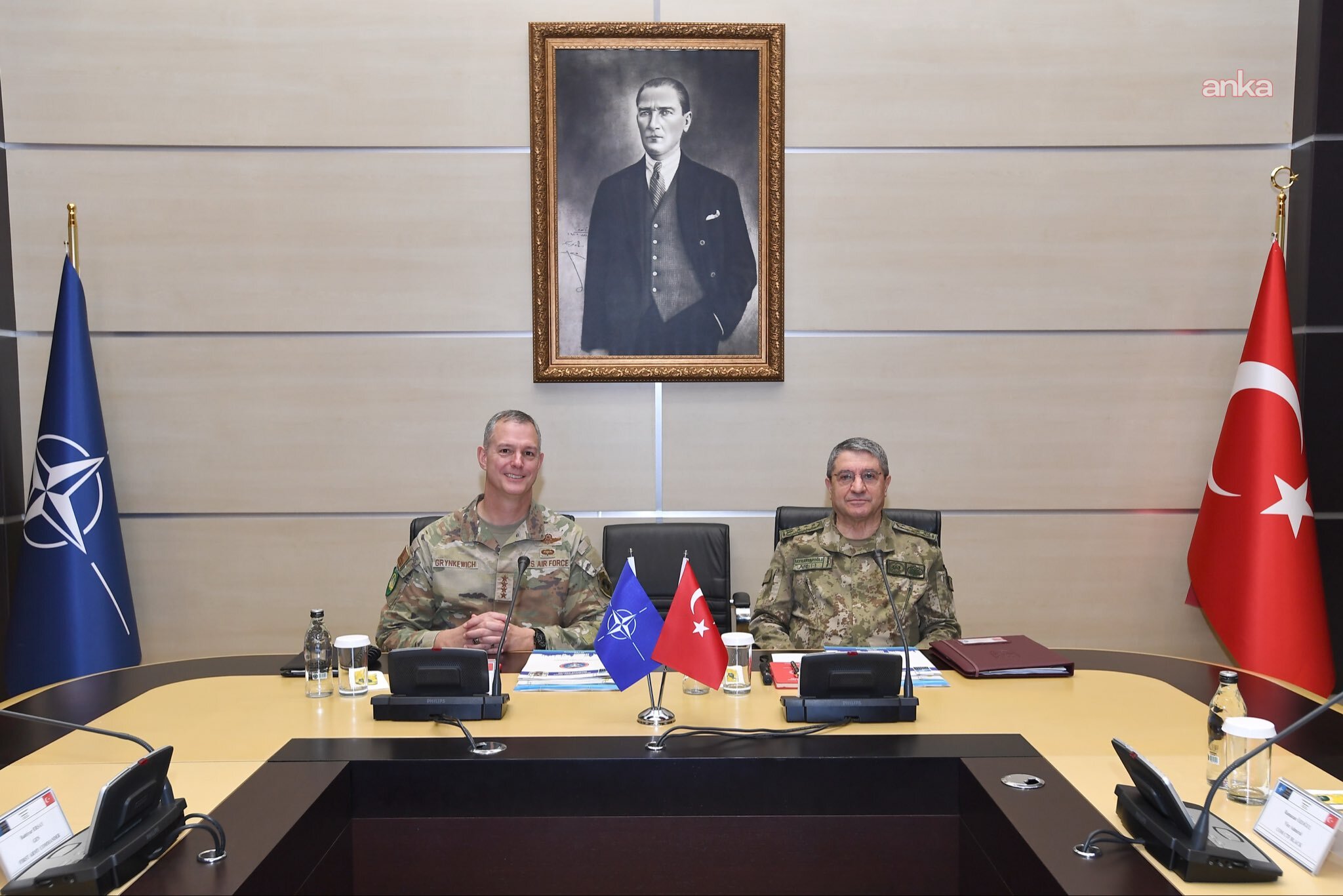 Genelkurmay Başkanı Bayraktaroğlu, SACEUR Grynkewich ile görüştü