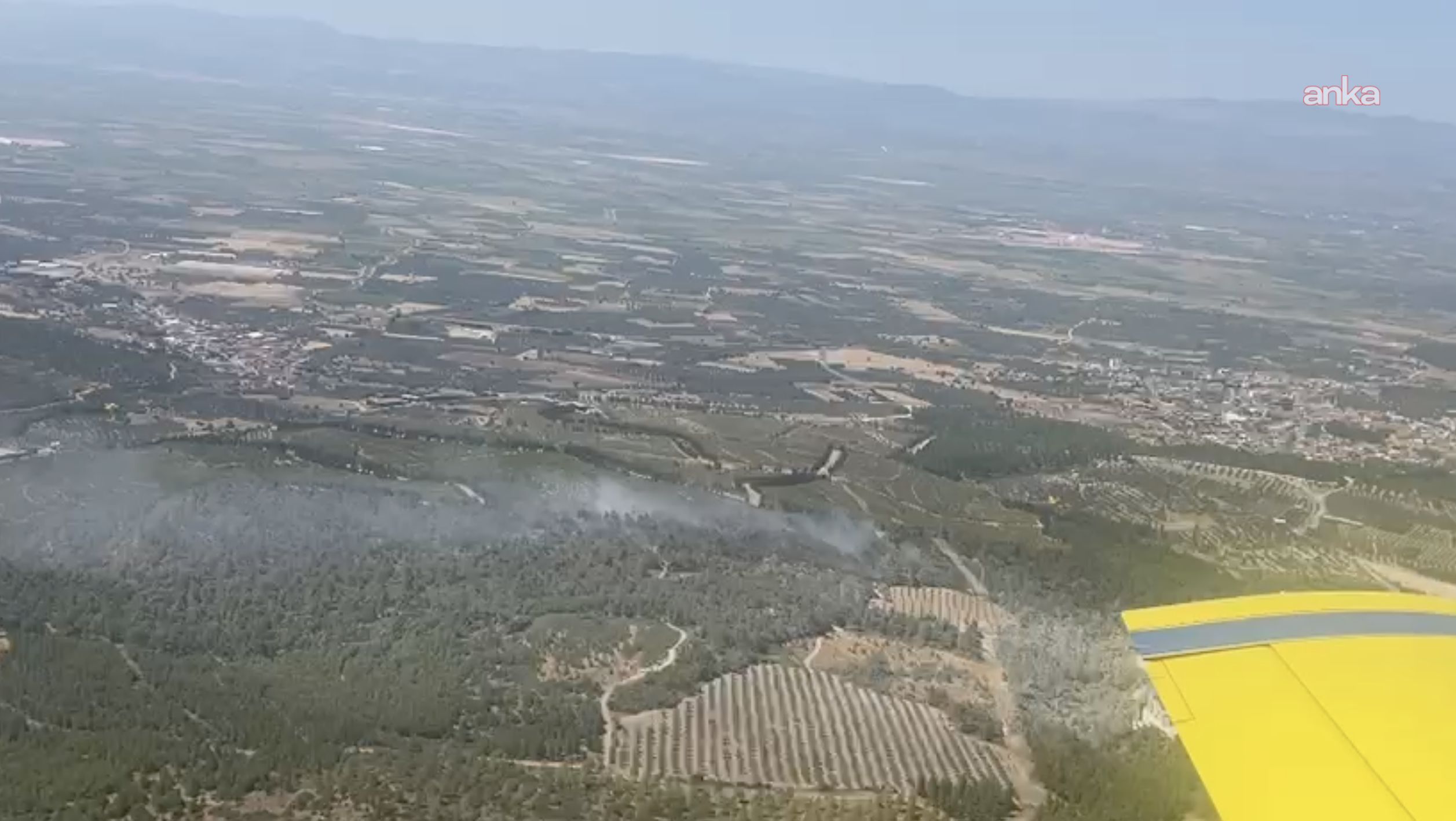 Soma'daki orman yangını kontrol altına alındı