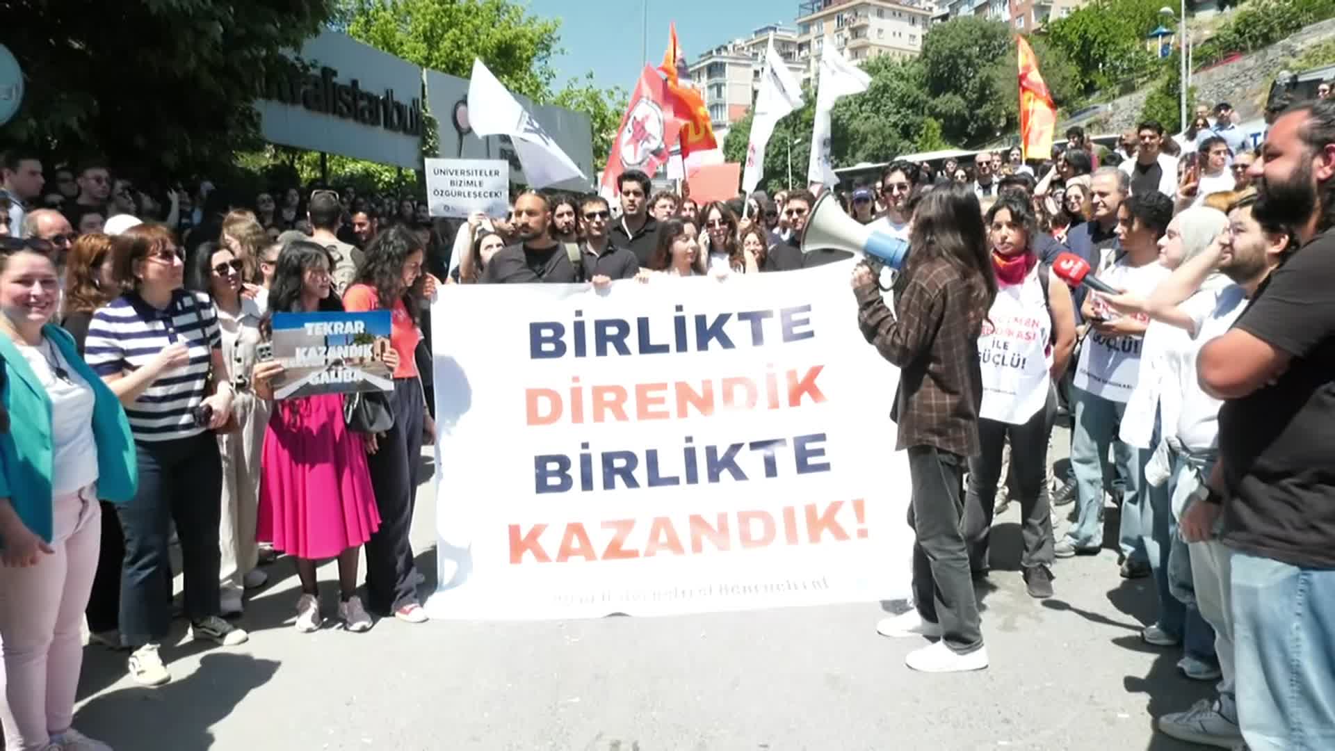 Bilgi Üniversitesi yeniden açıldı: Bugün Bilgi'ye yapılan yarın başka bir üniversiteye yapılabilir