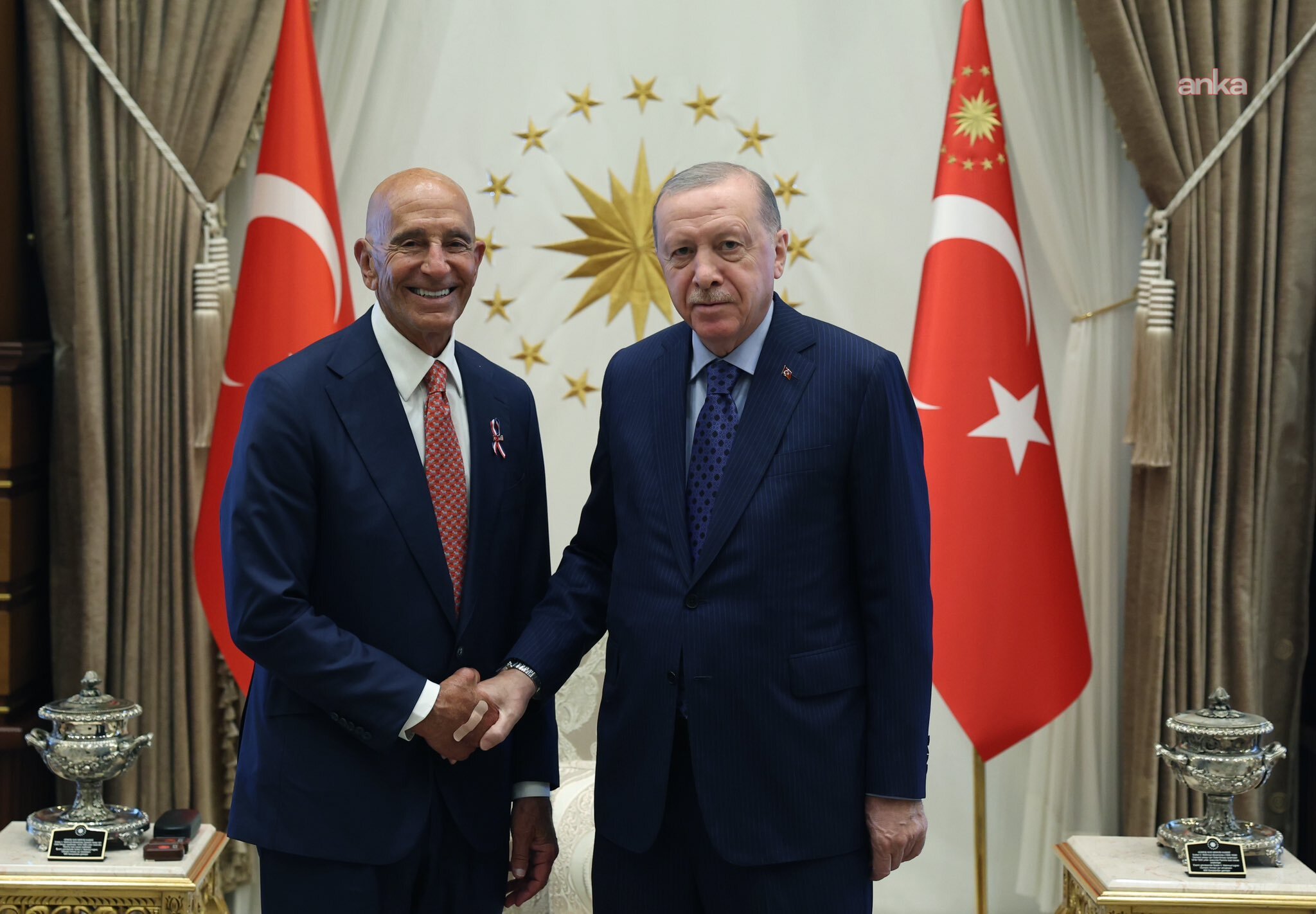 Barrack'tan Erdoğan görüşmesi sonrası açıklama: Türkiye-ABD ittifakı hiç bu kadar güçlü olmamıştı
