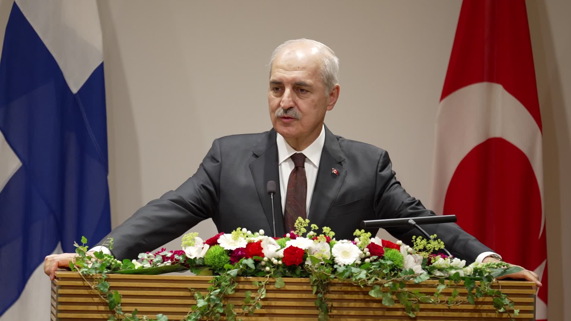Numan Kurtulmuş, Helsinki'de konuştu: "Türkiye, Avrupa için asla bir yük değil, tam tersine Avrupa'nın geleceği için önemli bir teminat"