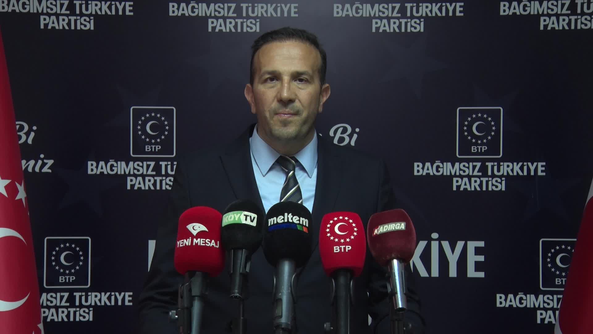 BTP Sözcüsü Önder: "Varlık barışı iktidarın ekonomik iflasının ilanıdır"