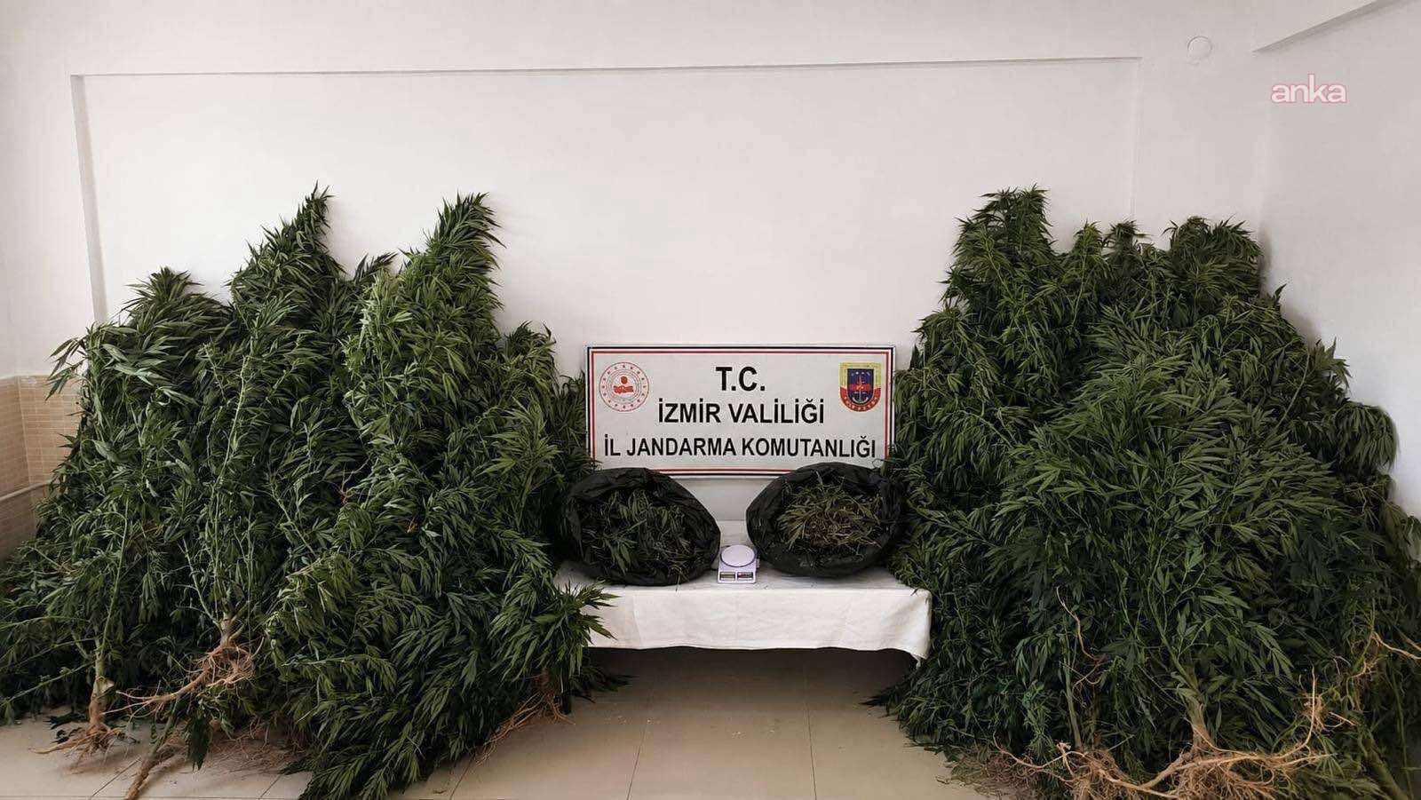 İzmir'de uyuşturucu operasyonu: 13 kilo 400 gram esrar ele geçirildi