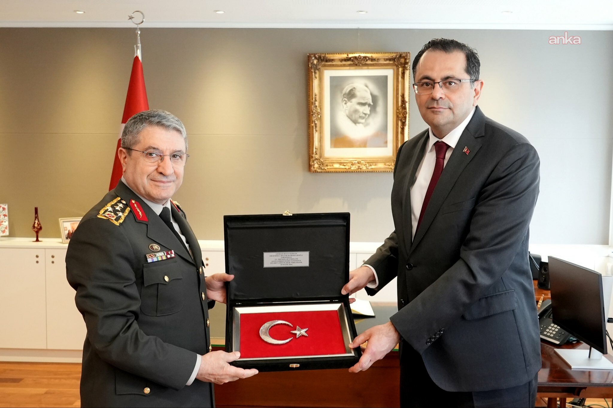 Genelkurmay Başkanı Bayraktaroğlu, Brüksel’de temaslarda bulundu