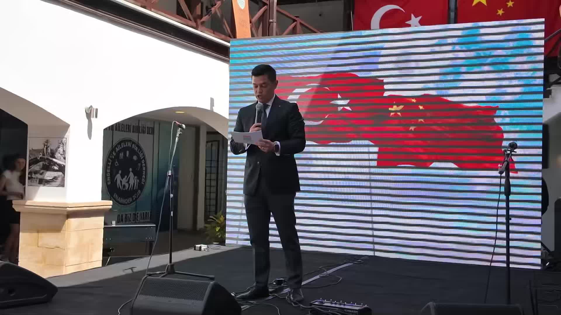 Marmaris'te Türkiye-Çin ilişkilerinin 55. yılına özel buluşma