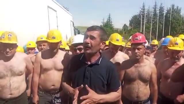 Doruk Madencilik işçileri yeniden Ankara yolunda: "İşçilerin hakkını kimseye yedirmeyiz"