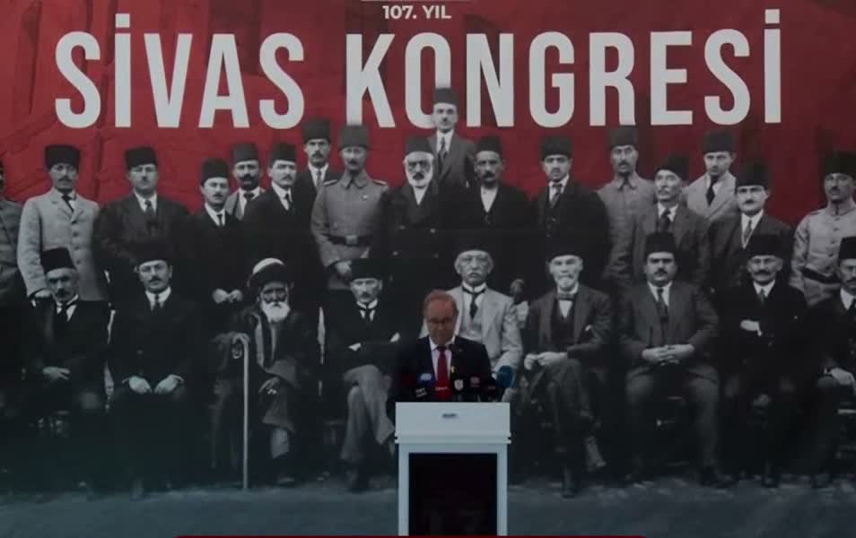 Faik Öztrak: "Sivas Kongresi kararları, Cumhuriyetimizin kurucu nitelikteki temel beyannamesidir"