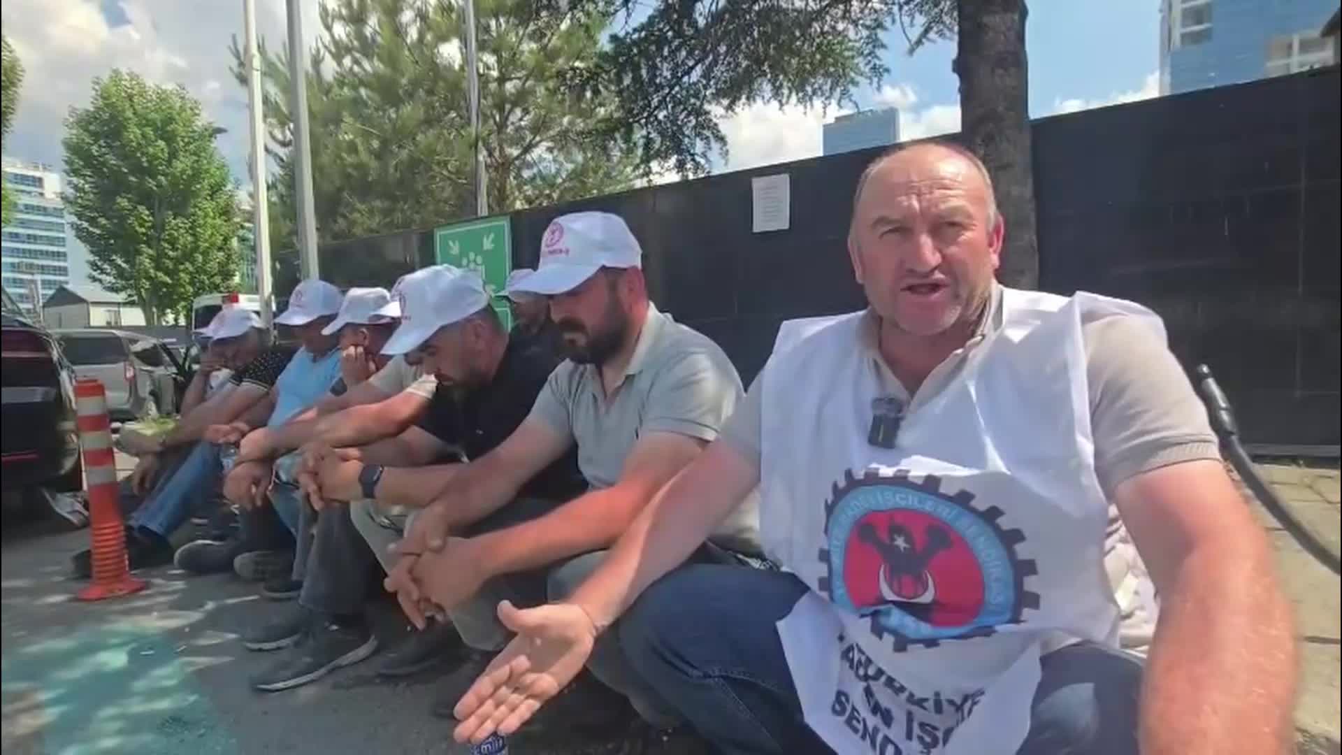 Türkiye Maden-İş Sendikası Genel Başkan Yardımcısı Zeyrek, Yıldızlar SSS Holding yetkilileriyle görüştü... "Eylemimize devam ediyoruz"