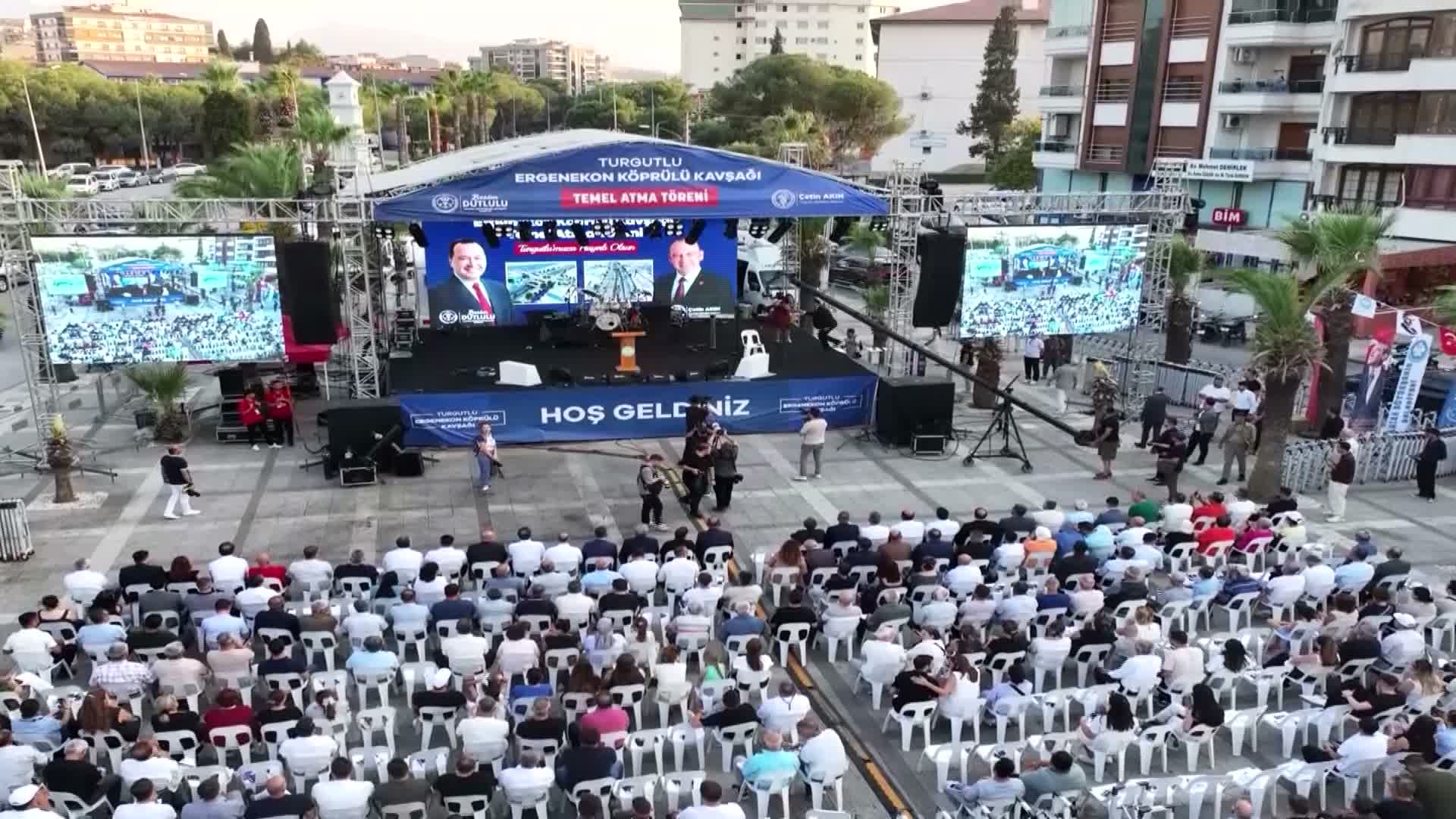 Manisa Büyükşehir Belediyesi, Ergenekon Köprülü Kavşağı’nın temelini attı