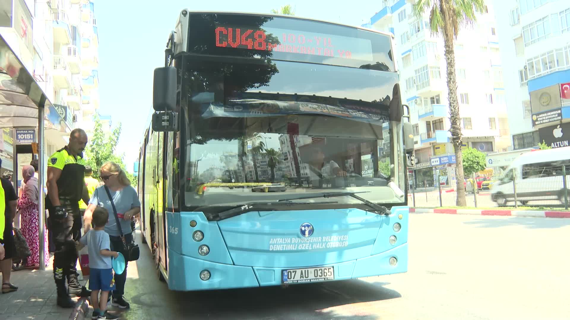 Antalya Büyükşehir Belediyesi, toplu taşıma araçlarında klima denetimini arttırdı