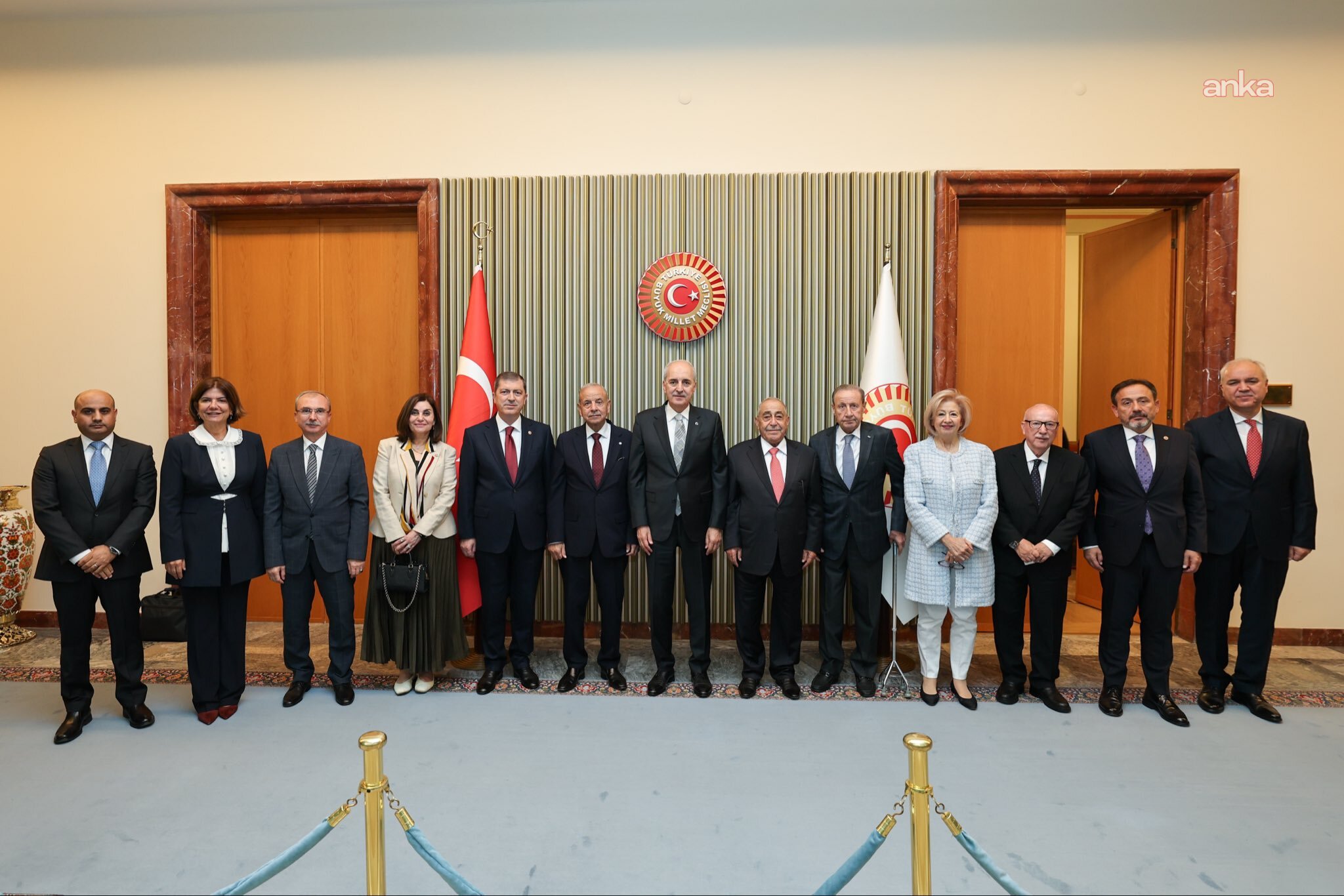 Kurtulmuş, Ürdün Dostluk Grubu Başkanı El-Husban'ı kabul etti