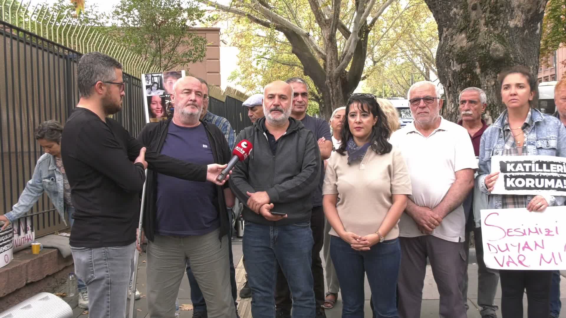 Adalet Peşinde Aileleri Platformu Adalet Bakanlığı önünde... EMEP'li Karaca: Bugün adalet sağlanmazsa yarın çok daha büyük acılar yaşanacak