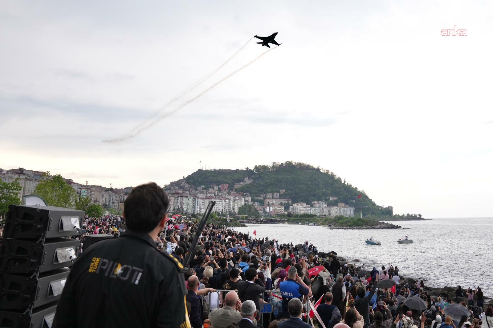 SOLOTÜRK, Giresun semalarında nefesleri kesti