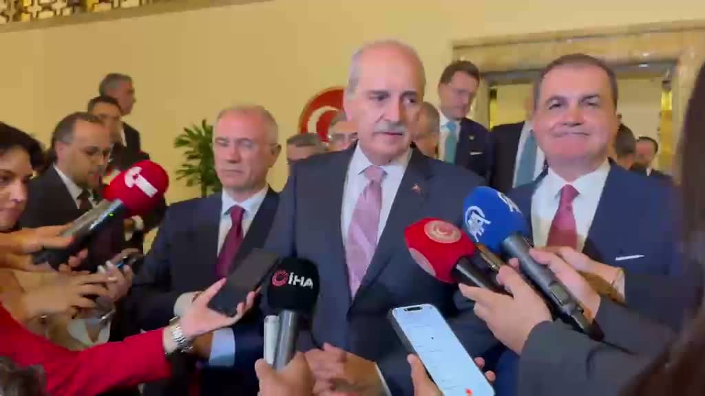 "Terörsüz Türkiye" çerçeve yasası TBMM Genel Kurulu'nda kabul edildi... Numan Kurtulmuş: Türkiye en zor meselesini bile ittifakla aşabilecek siyasi kudrete sahip