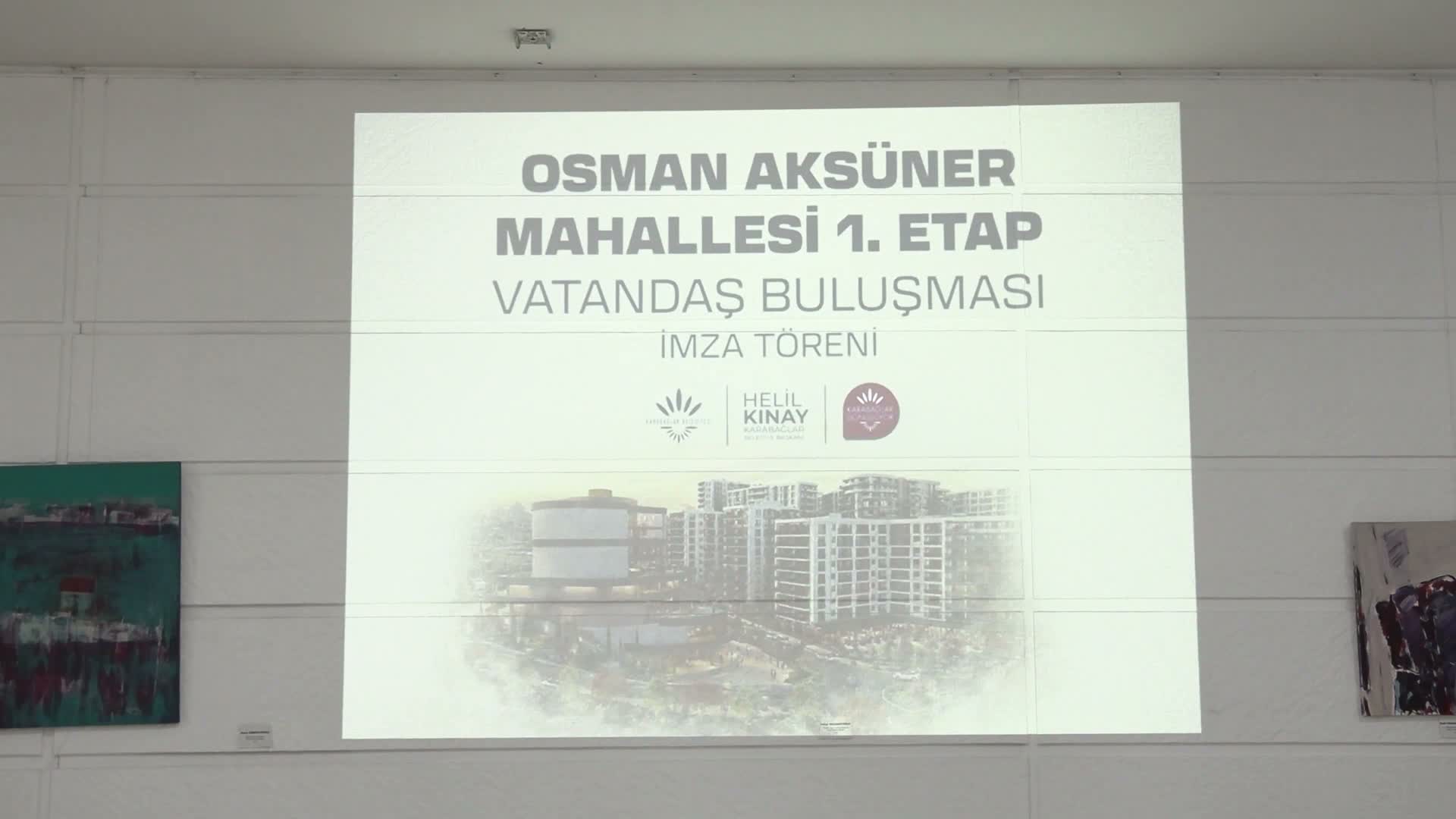 Karabağlar'da kentsel dönüşümde ilk uzlaşma imzaları atıldı