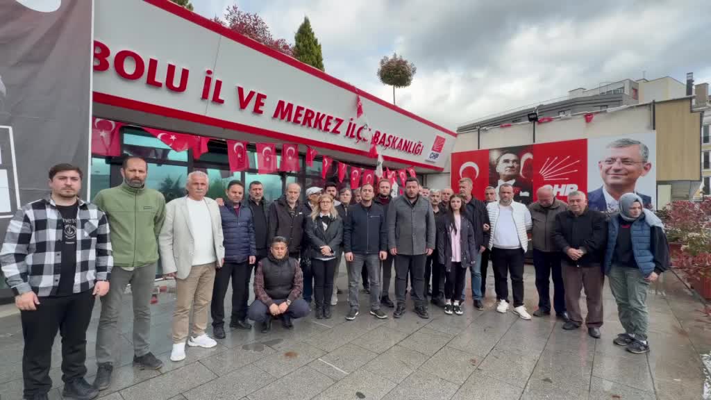 CHP Kurultayı'na iptal kararı... Bolu İl Başkanı Karagöz: "Tüm kadrolarıyla birlikte baba ocağındayız"