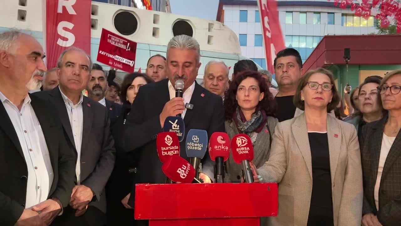 CHP Kurultayına iptal kararı… Bursa İl Başkanı Yeşiltaş: CHP’yi kimin yöneteceğine bir avuç darbeci değil milletimiz karar verir