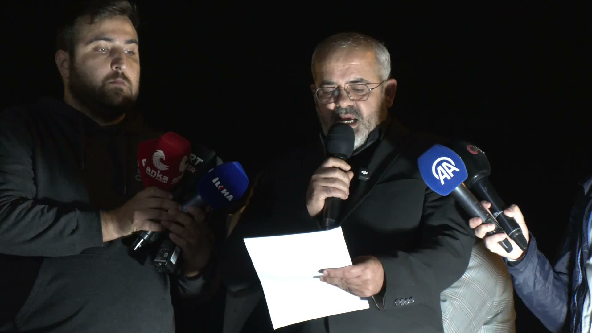 Kocatepe Camii’nden Melike Hatun Camii’ne, "Gazze İçin Özgür Filistin Yürüyüşü" gerçekleştirildi