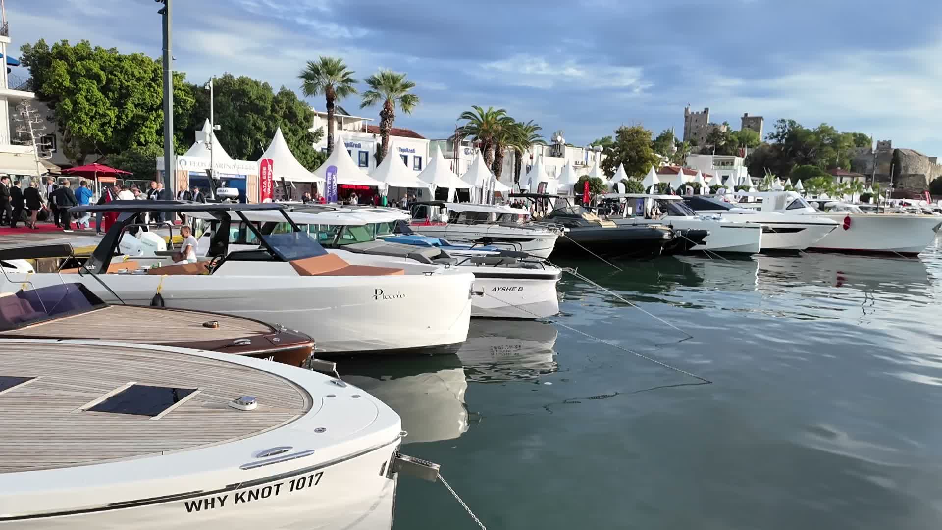 Deniz tutkunları Bodrum'da bir araya geldi: 2. Bodrum Boat Show başladı