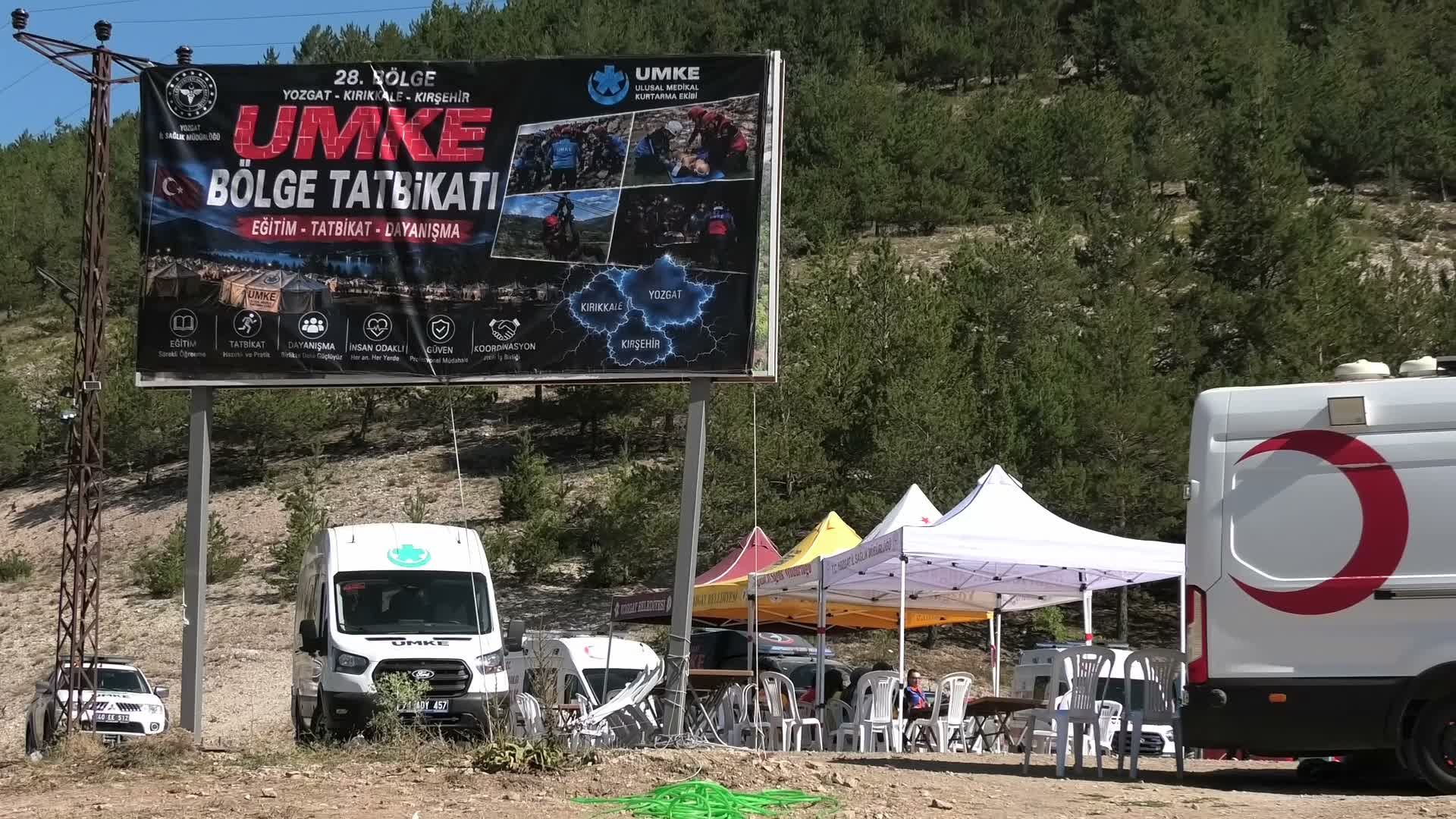 UMKE eğitim ve tatbikat kampı Yozgat’ta tamamlandı