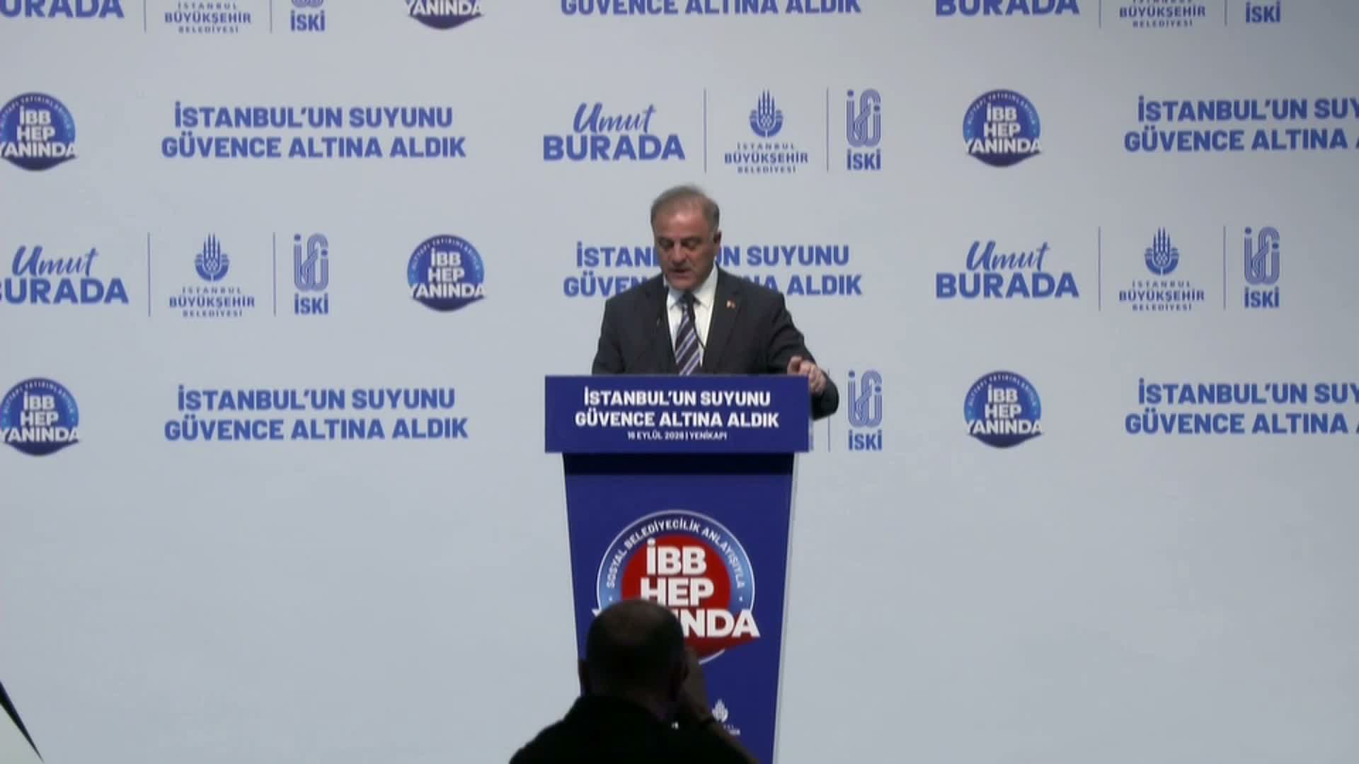 İSKİ'nin yatırım ve proje tanıtım toplantısı gerçekleşti... Nuri Aslan: "Bugün İstanbul'da su kesintisi kaygısı yaşamıyorsak bu 7 yıllık bir çalışmanın eseridir"