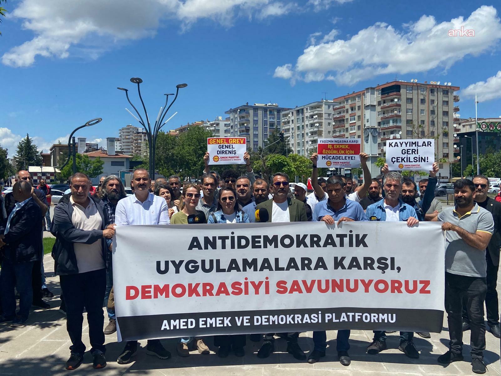 Diyarbakır’daki STK’lardan açıklama: “Bugün CHP'ye yönelen kayyum saldırısı karşısında susup izleyici kalamayız”