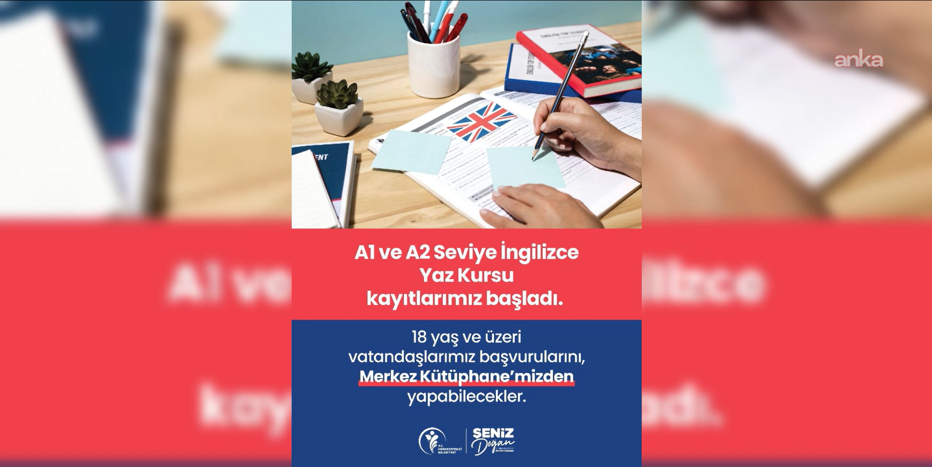 Merkezefendi’de A1 ve A2 seviye İngilizce kurs kayıtları başladı