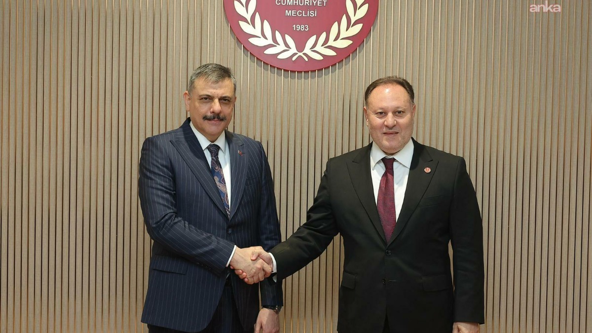 KKTC Cumhuriyet Meclisi Başkanı Öztürkler, İçişleri Bakanı Çiftçi'yi kabul etti