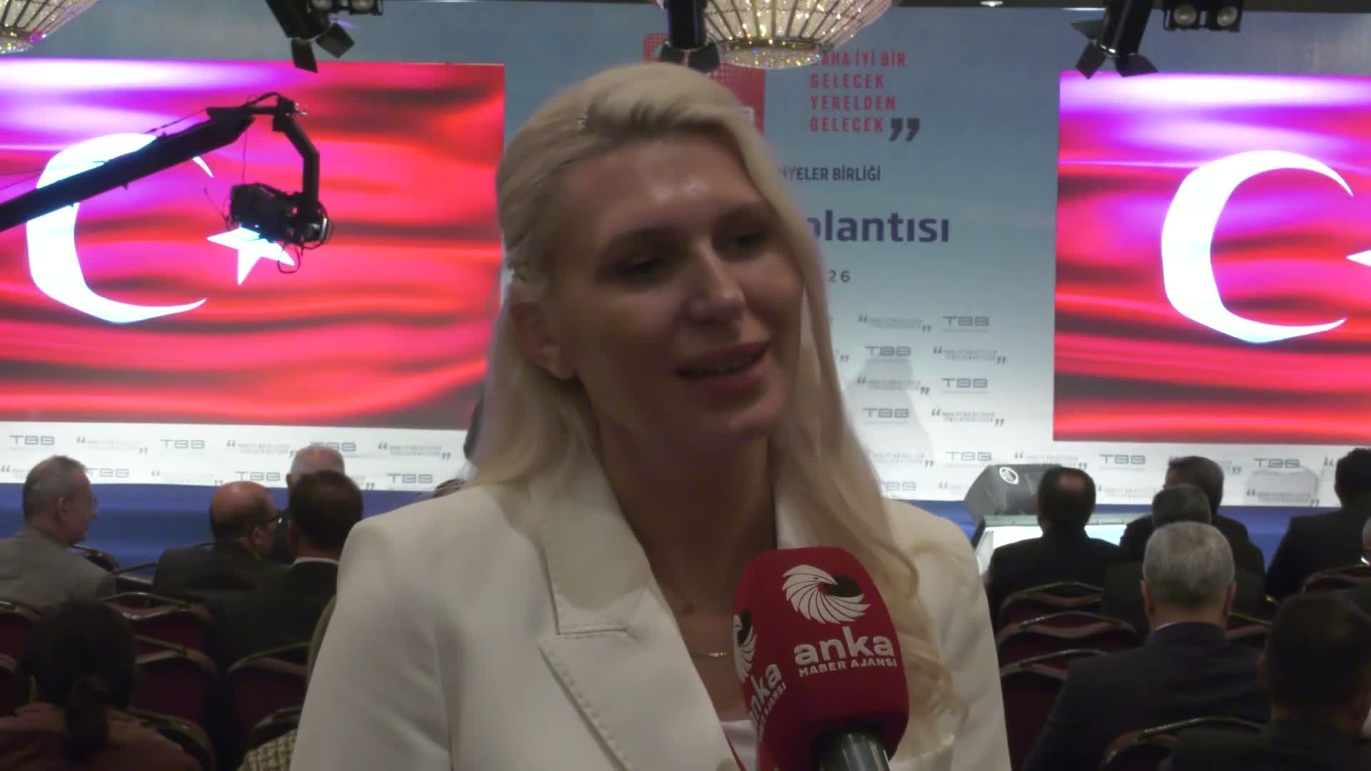TBB Olağan Meclis Toplantısı... Melek Mızrak Subaşı: "Ayşe Başkan'ımıza başarılar diliyoruz"