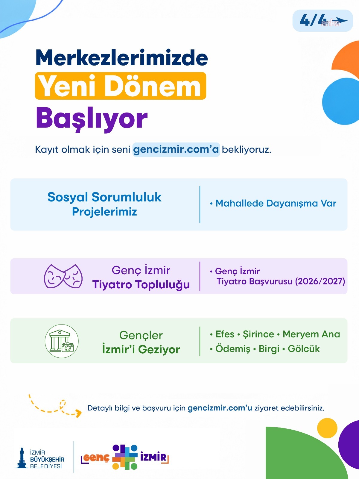 Genç İzmir’de yeni dönem başlıyor