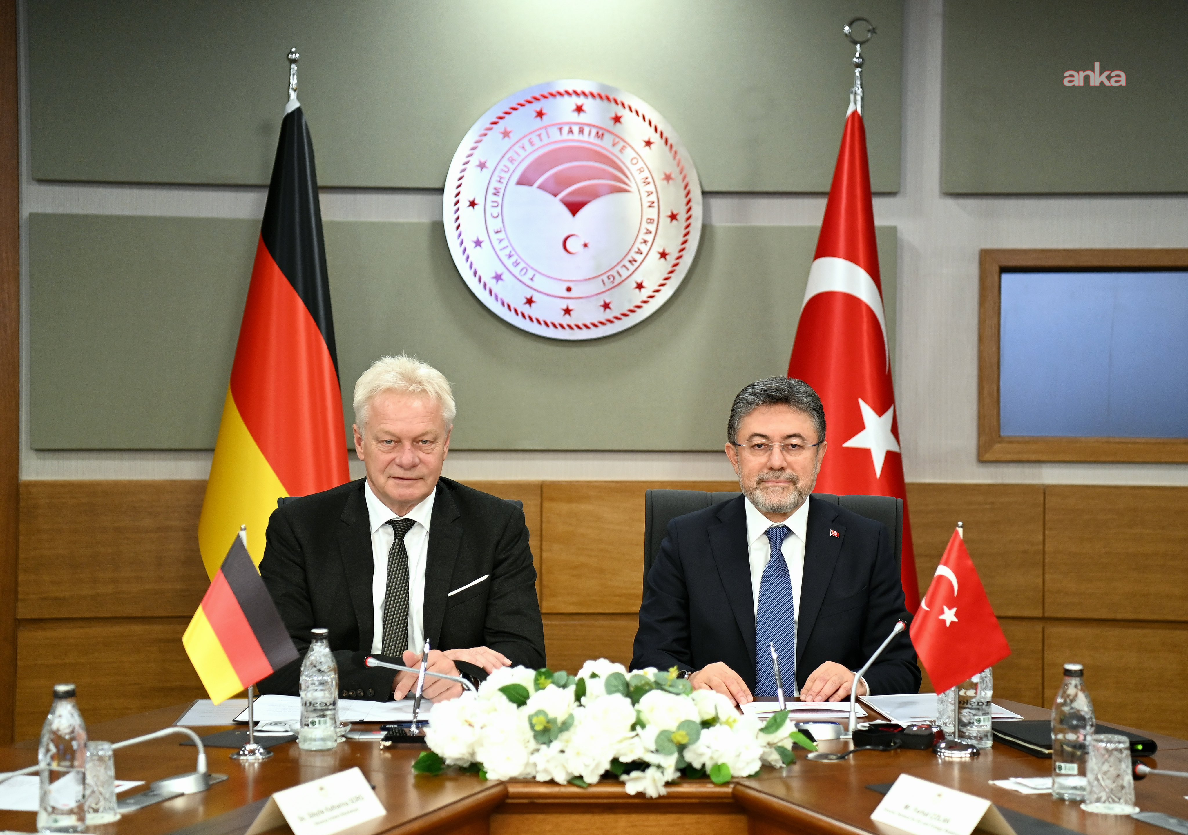 Almanya Federal Tarım, Gıda ve Yurt Bakanı Alois Rainer, Tarım ve Orman Bakanı İbrahim Yumaklı'yı ziyaret etti