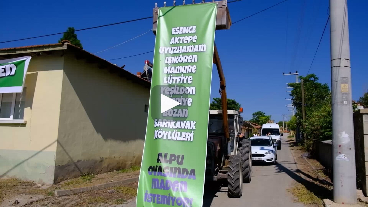 Alpu’da halk maden toplantısına izin vermedi