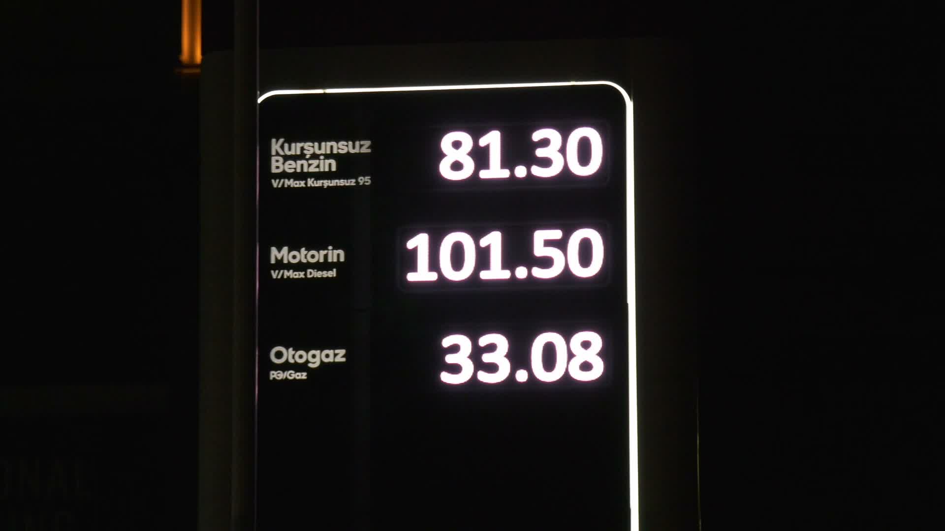 Motorin Ankara'da 101,50 liraya çıktı!