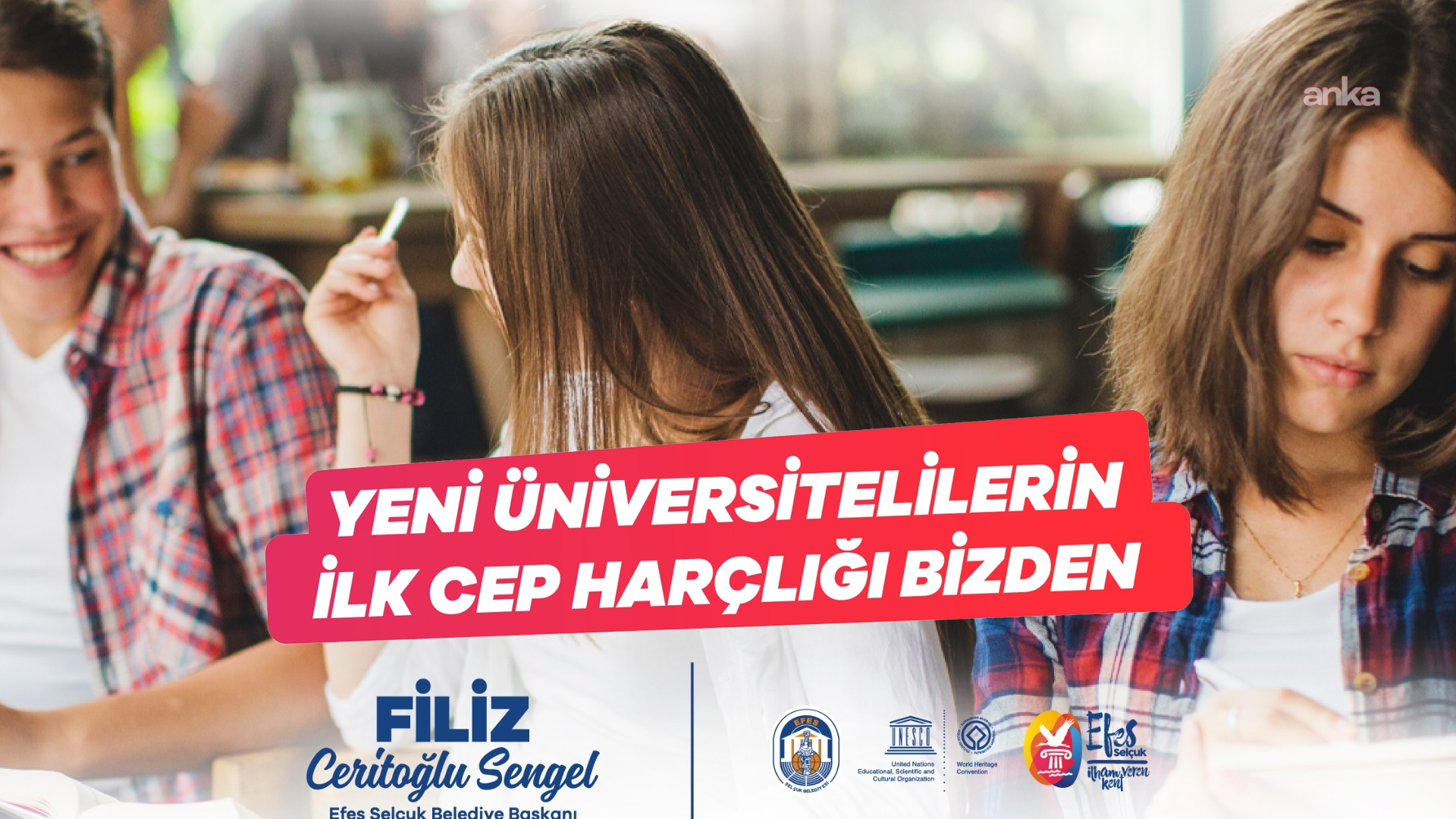 Selçuk Belediyesi’nden üniversiteli gençlere ilk harçlık desteği