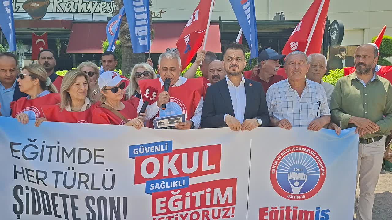 Eğitim-İş Sendikası Osmaniye Şube Başkanı Yücel: “Okullar, çocuklar için güvenli bir sığınak olmaktan çıkmış”