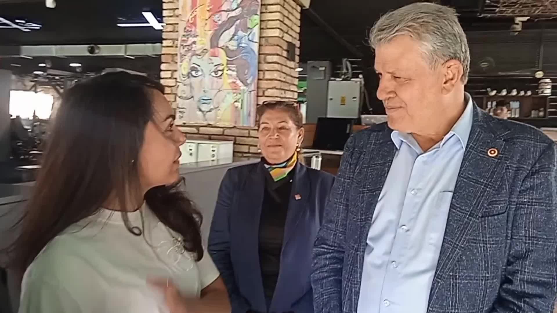 CHP 81 ilde sahada... CHP'li Barut, Osmaniye'de esnaf ziyareti yaptı