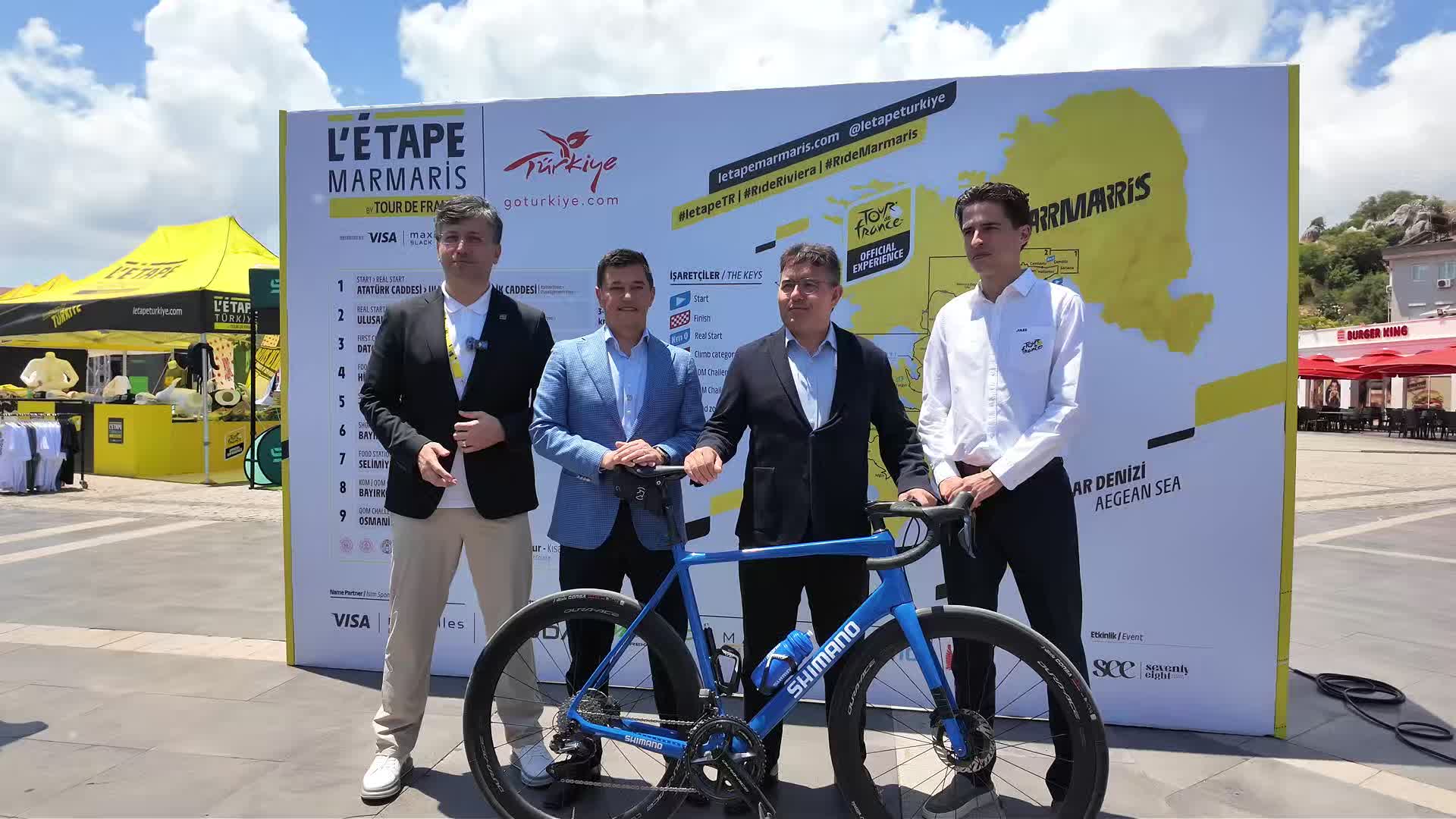 Marmaris, Tour de France heyecanıyla dünya sahnesine çıkıyor