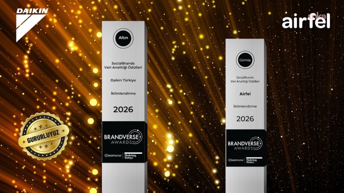 Daikin, Brandverse Awards'tan çifte ödülle döndü