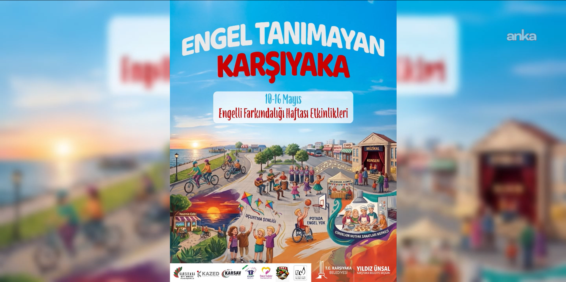 Karşıyaka Belediyesi'nden Engelli Farkındalığı Haftası'na özel program