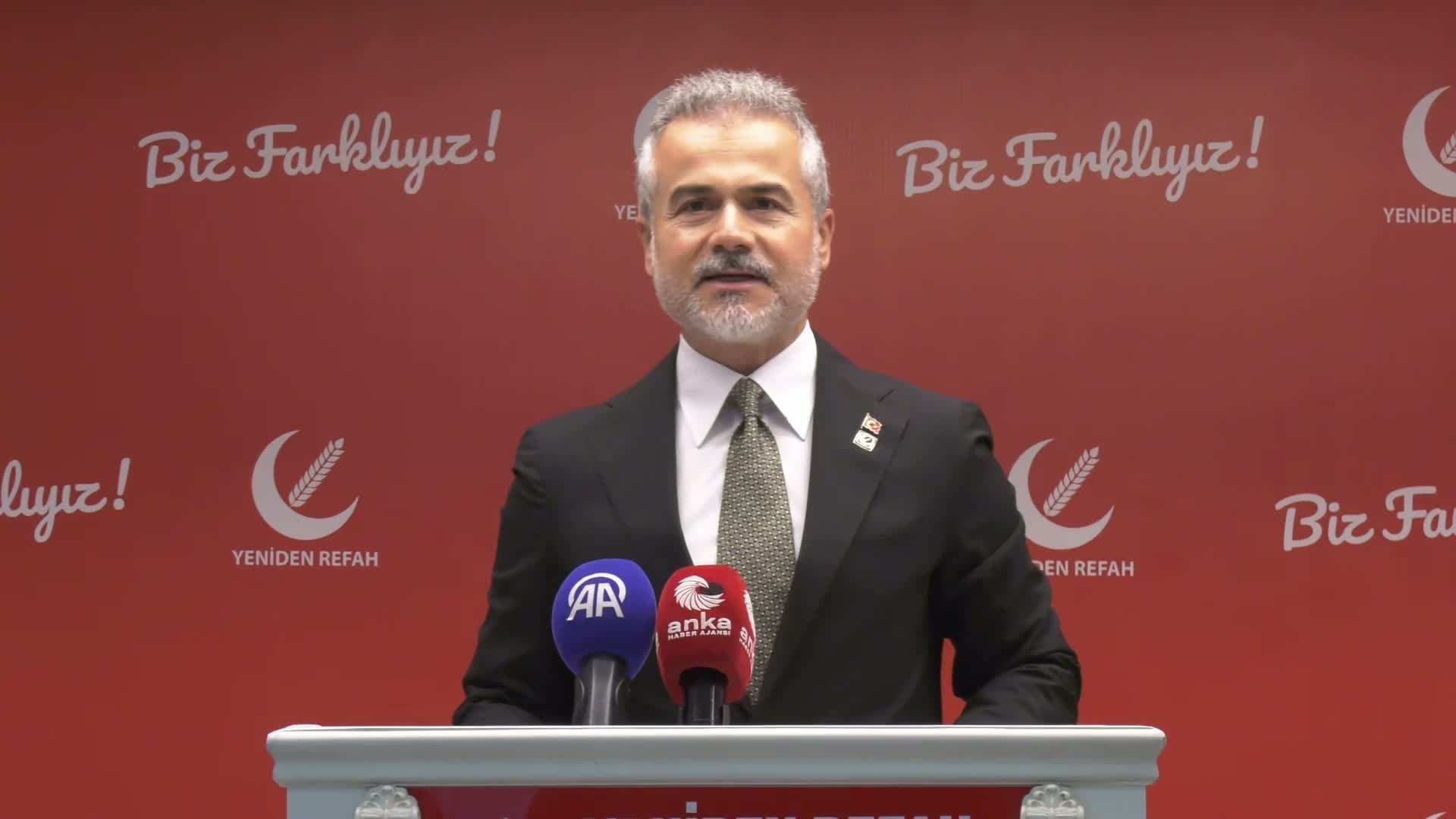 Yeniden Refah Partili Kılıç: "Pişmanlık ifadesi bile aranmaksızın yapılan bu af düzenlemesini yanlış buluyoruz"