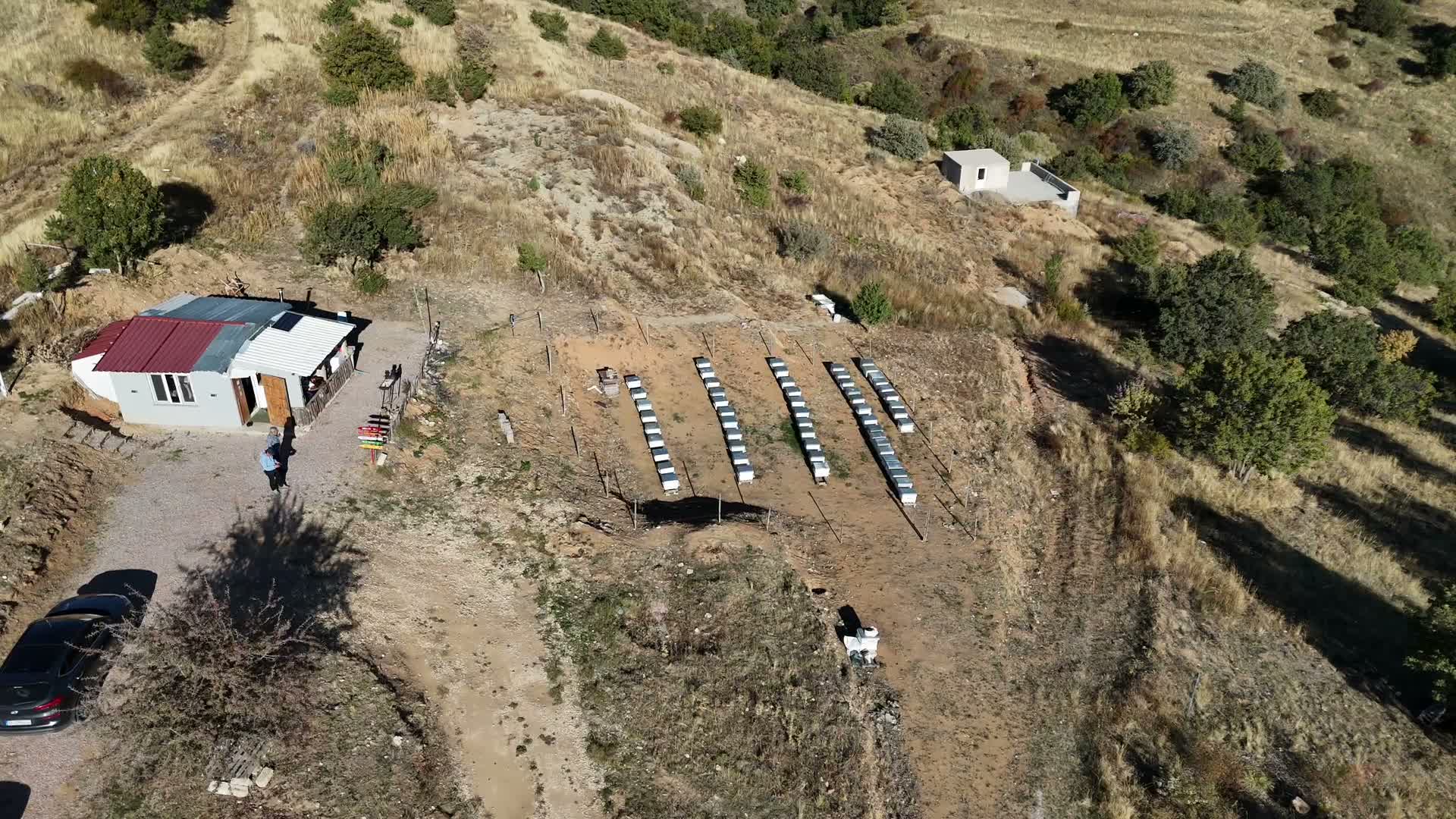 Yozgat’ta 85 yaşındaki kadın arıcı kayınbabasından kalan sepetlerde bal üretimini sürdürüyor