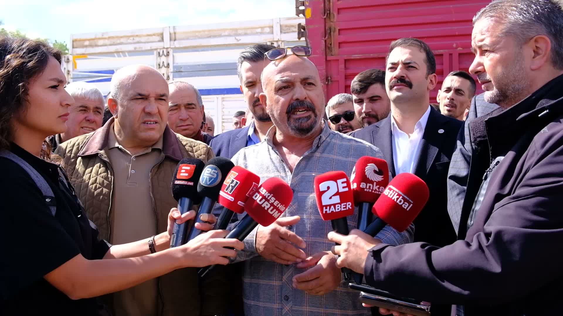 Eskişehir Şeker Fabrikası nakliyecilerinden zam tepkisi: Hakkımızı alacağız