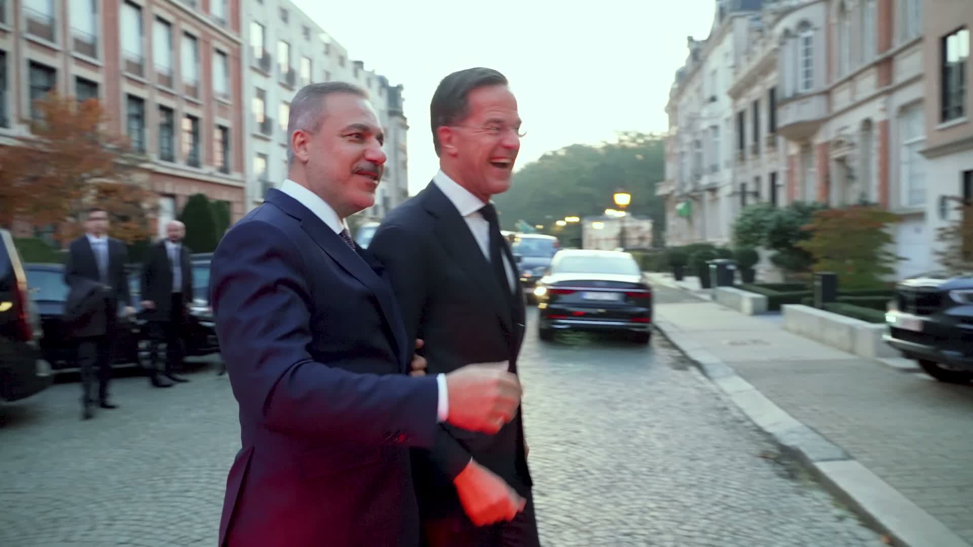 Bakan Fidan, NATO Genel Sekreteri Rutte ile bir araya geldi