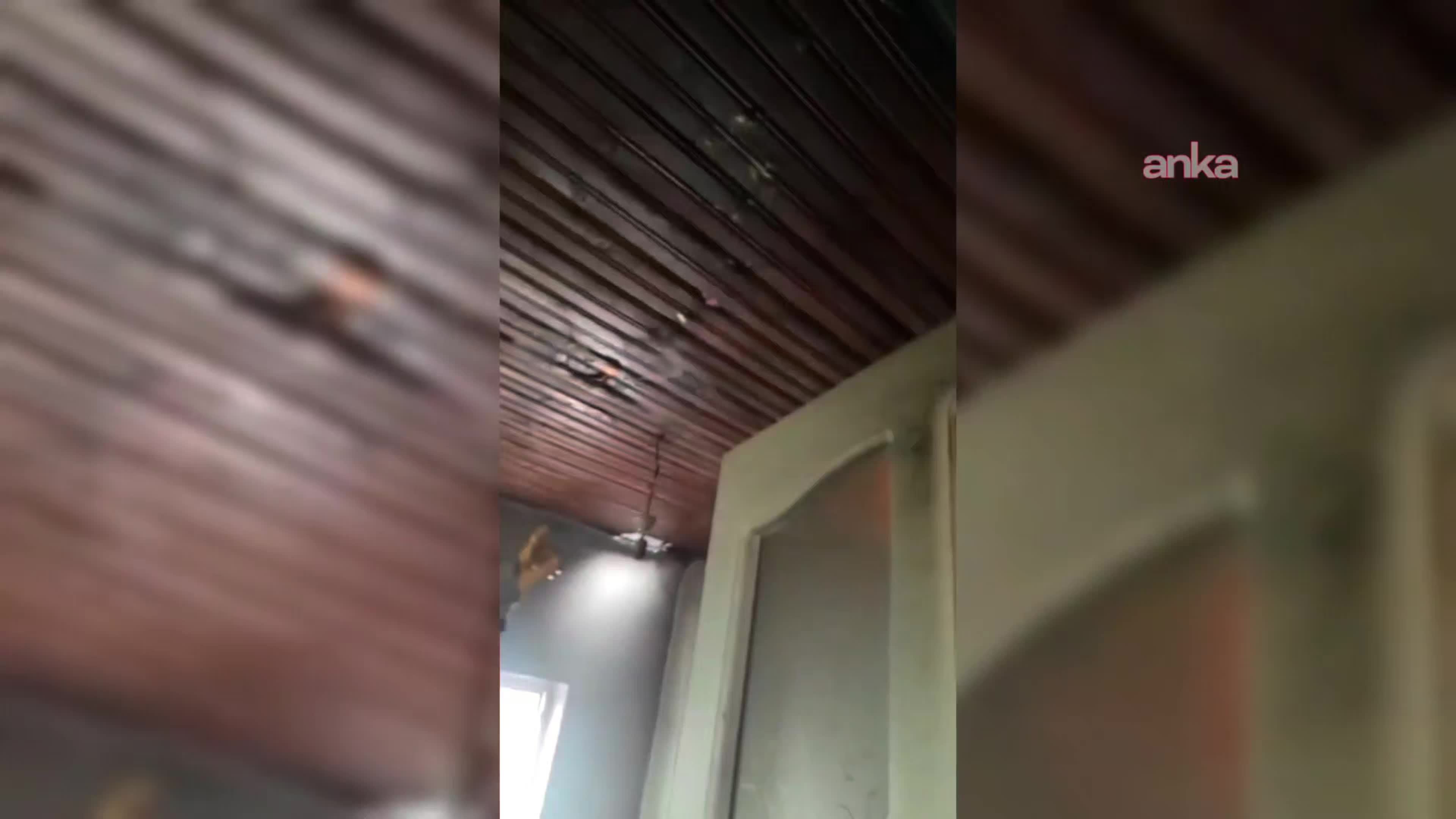 Burdur'da taksi hırsızlığına karışan şahıs bu kez kendi evini ateşe verdi