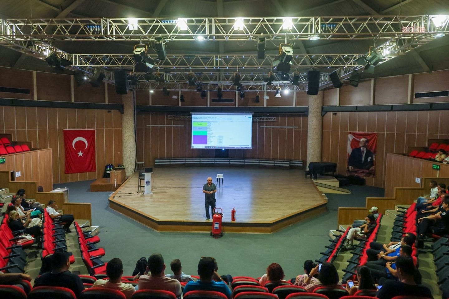 Bodrum Belediyesi personeline "Acil Durum Eylem Planı" eğitimi