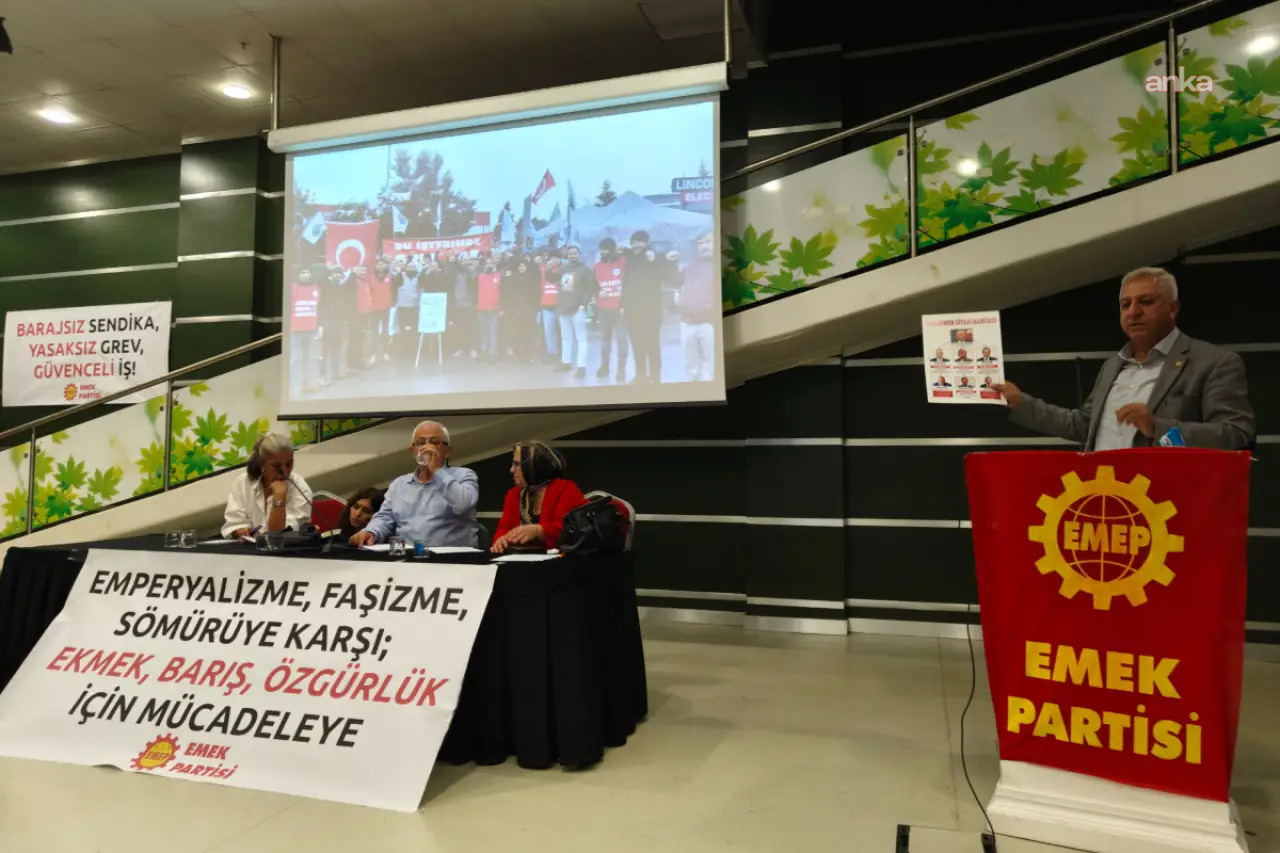 EMEP Genel Başkanı Aslan: "Hırsız hırsızdan, vurguncu vurguncudan hesap soramaz"