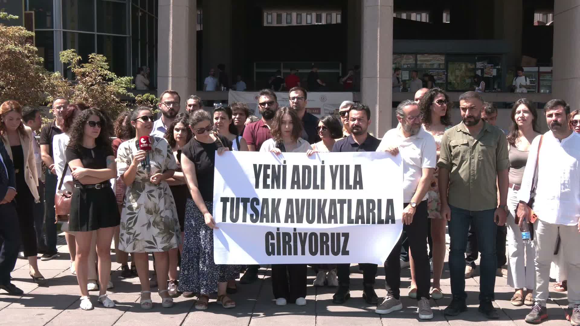 Hukukçu derneklerinden yeni adli yılda tutuklu avukatlar için özgürlük çağrısı