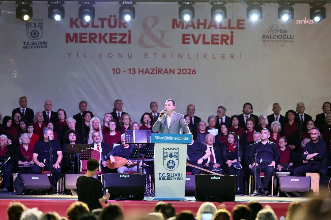 Silivri Belediye Başkanı Balcıoğlu, Kültür Merkezi’nin yıl sonu etkinliklerine katıldı