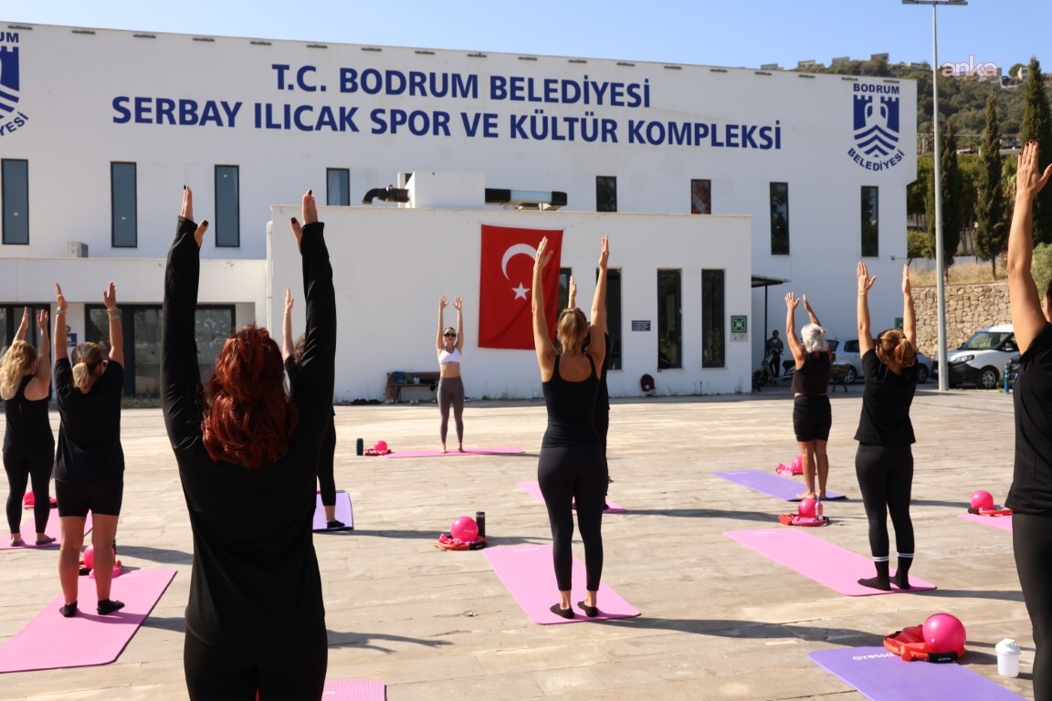 Bodrum Belediyesi’nin pilates derslerinde kasım ayı kayıtları başladı