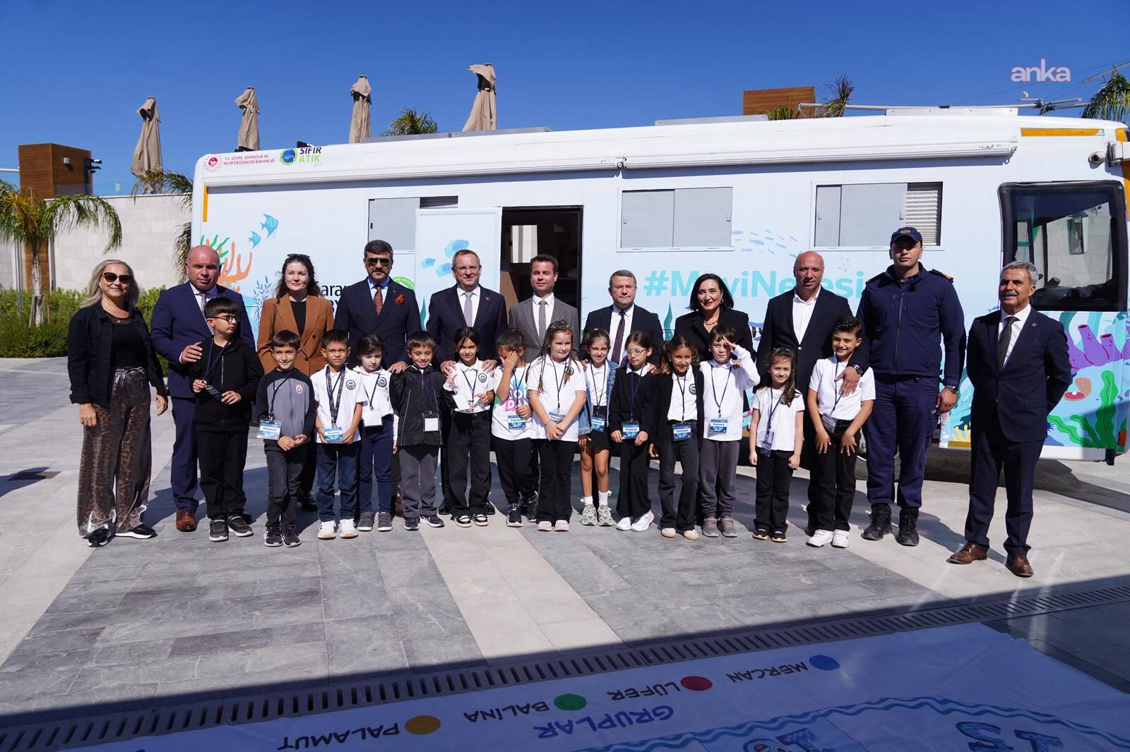 Mavi Nefes Eğitim Otobüsü, Ayvalık’ta öğrencilerle buluştu